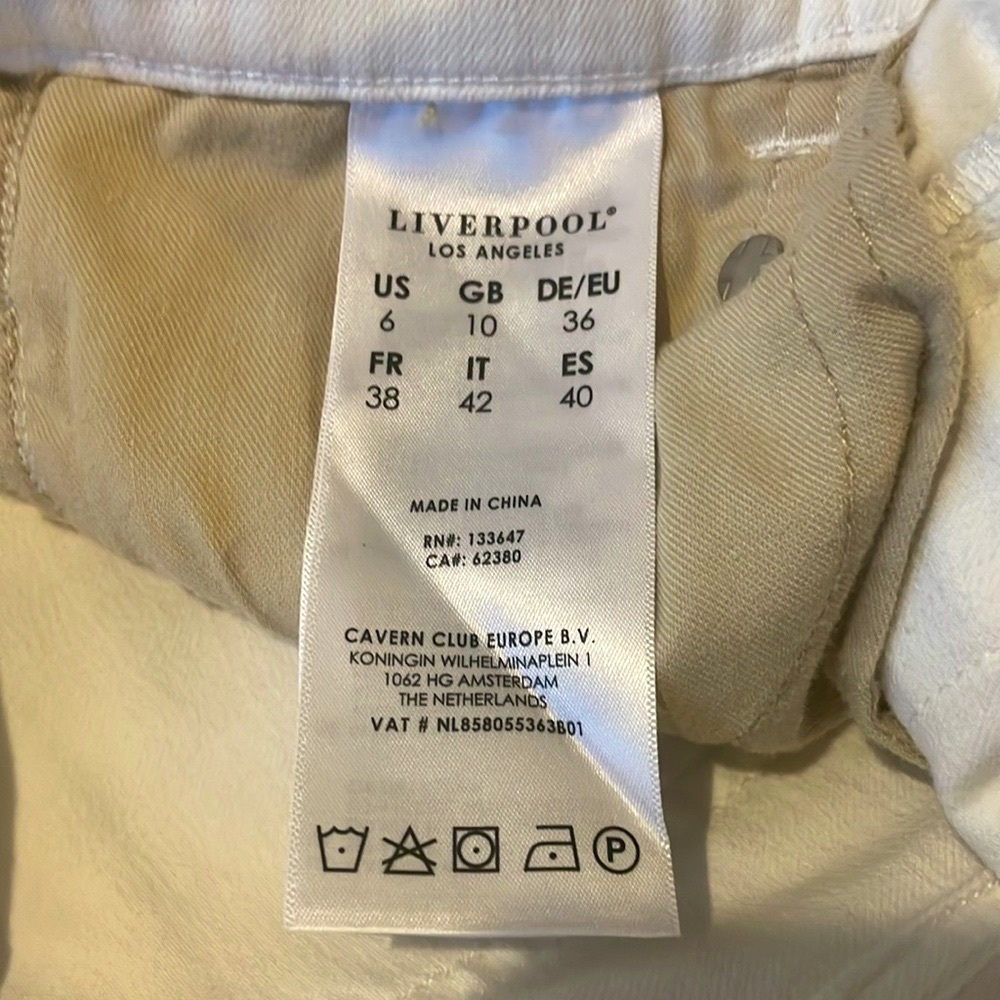 Liverpool White Skinny Jeans - Picture 9 of 11